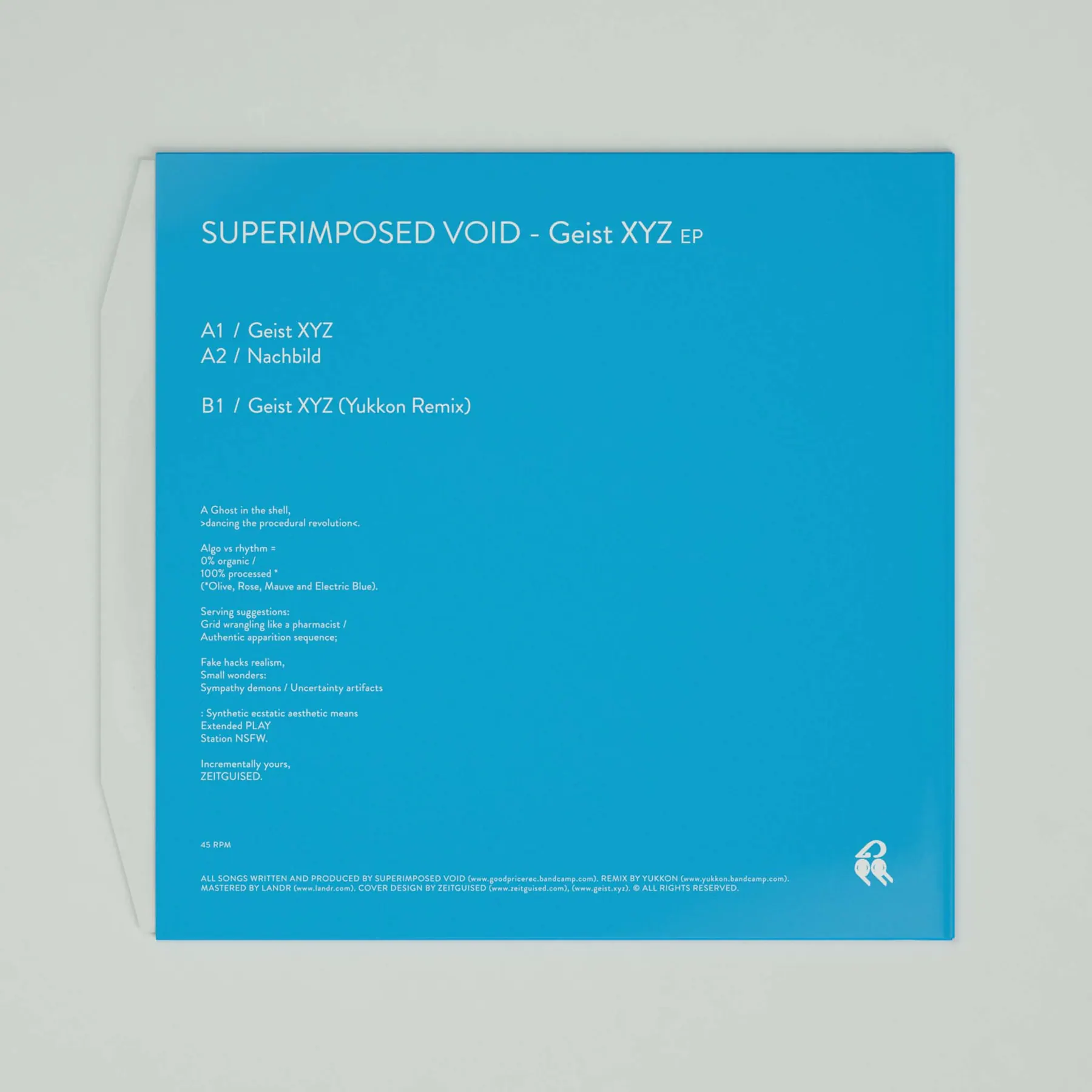 geist xyz soundtrack EP
